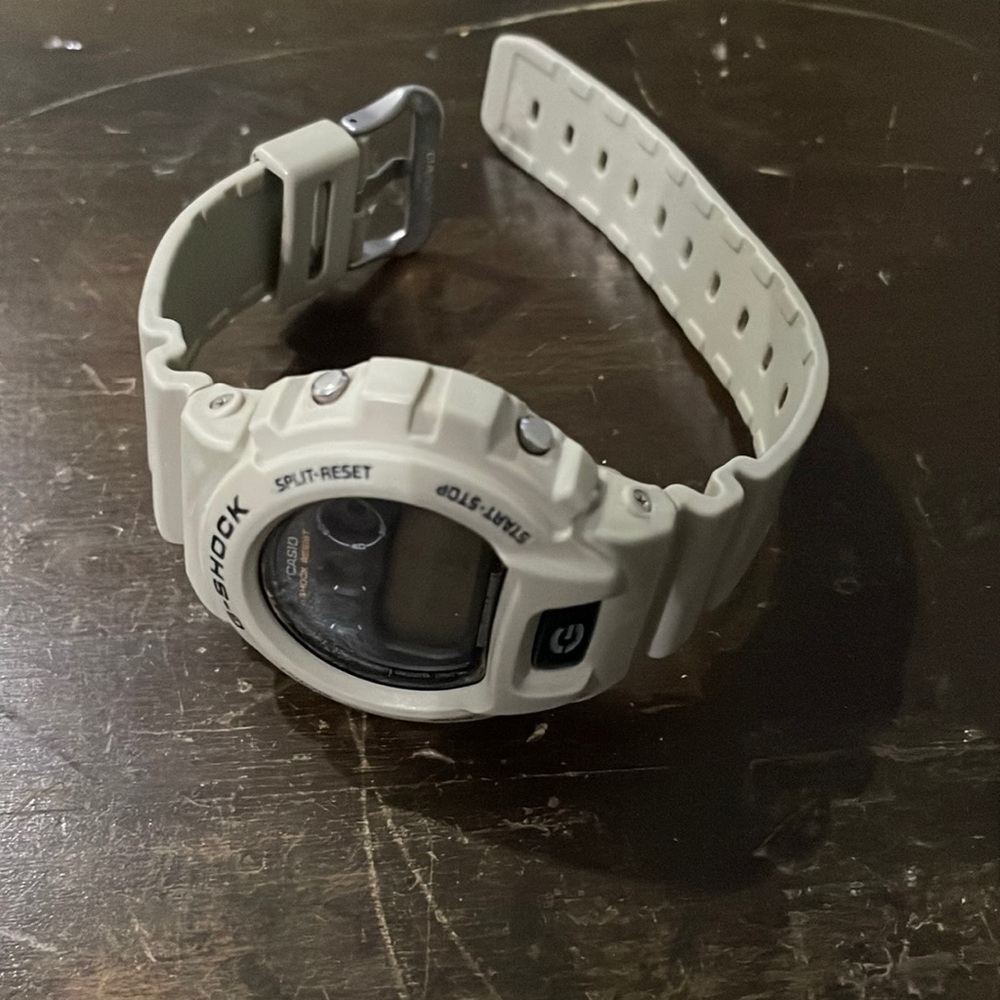 Casio G-shock watch in tan